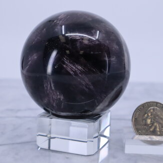 Amethyst (Amazon Rain Forest) Sphere Orb - 60mm Specimen