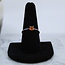 Carnelian Rings - Size 5 Simple Round Claw Prong Set - Sterling Silver