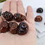 Mahogany Obsidian Skulls - Mini