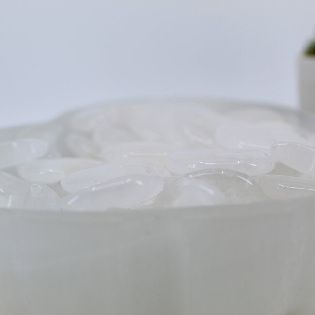 Clear Quartz Crescent Moon - Medium