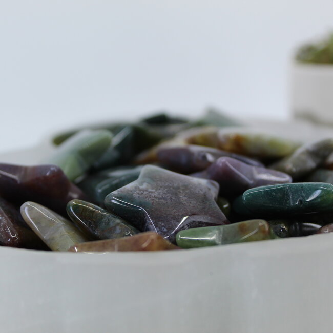 Ocean (Sea Sediment) Jasper Stars - Medium