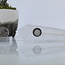 Clear (Crystal) Quartz Crystal Tabacco Pipe - Mesh Screen