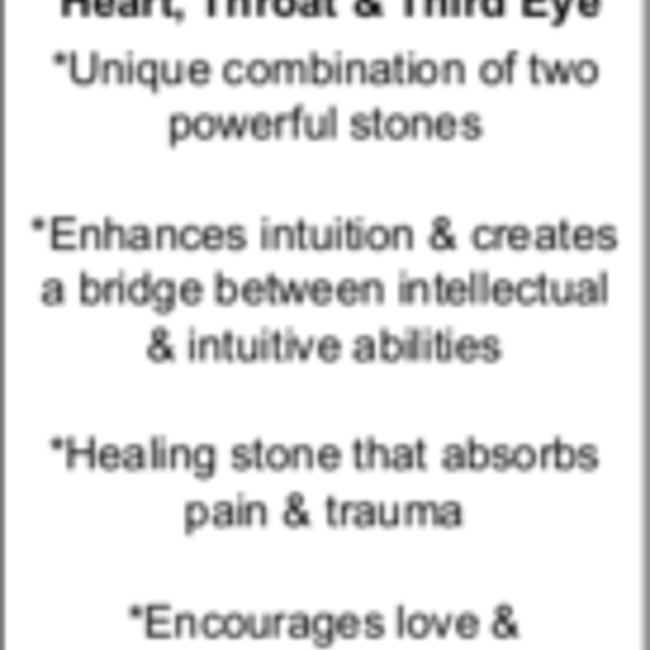 Azurite with Malachite (Matte) - Tumbled