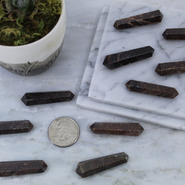 Garnet Double Terminated Point- Mini (1.5")