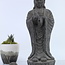 Standing Peaceful Buddha Statue - 8" Statuary Figurine Carving Home Decor