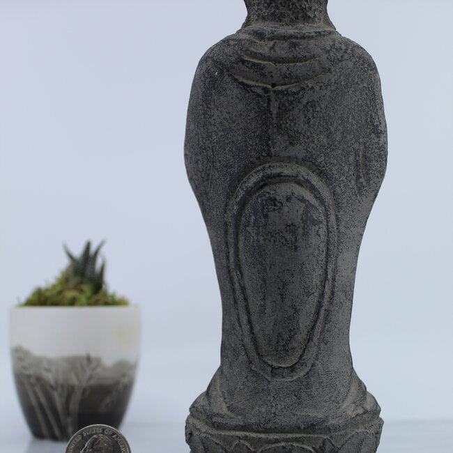 Standing Peaceful Buddha Statue- 8"