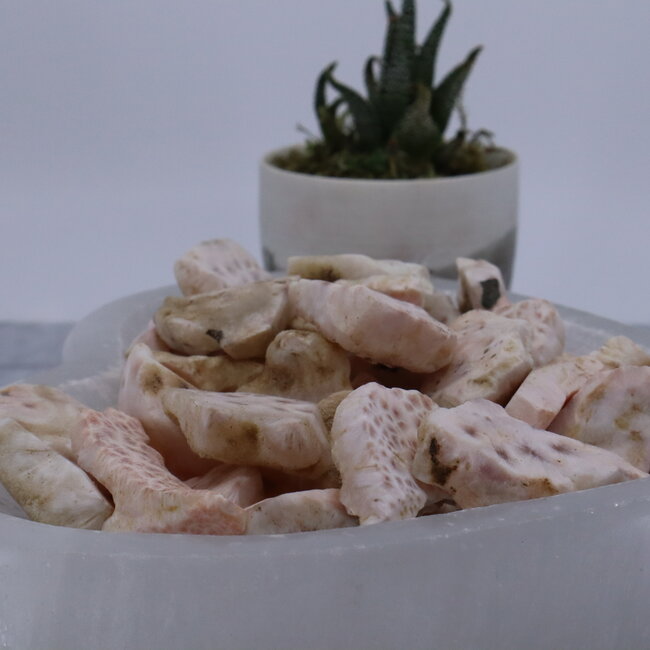 Pink Natrolite (Rhodatrolite Thomsonite Pink Larimar) -  Rough Raw Natural