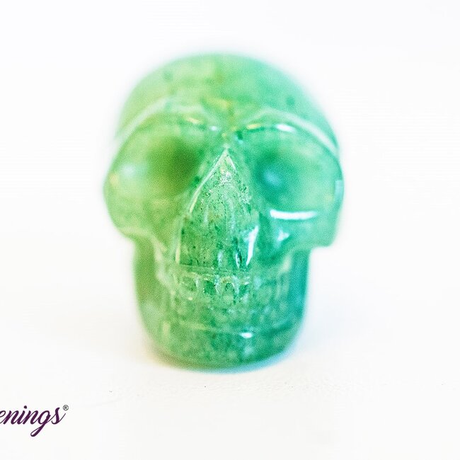 Green Aventurine Skull- Mini