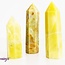 Lemon Yellow Jade Towers Point Generators - Medium (2-4")
