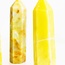 Lemon Yellow Jade Towers Point Generators - Medium (2-4")