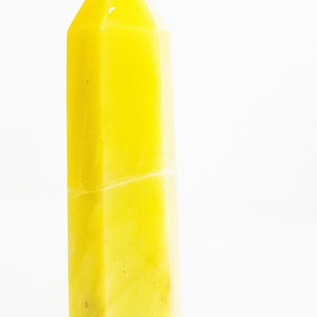 Lemon Yellow Jade Towers Point Generators - Medium (2-4")