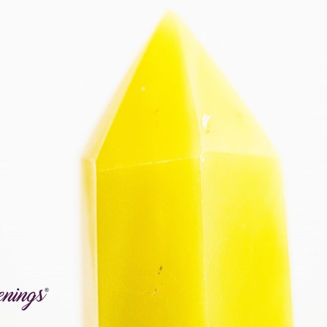 Lemon Yellow Jade Towers Point Generators - Medium (2-4")