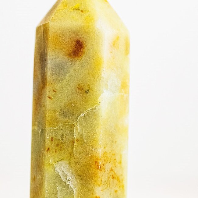Lemon Yellow Jade Towers Point Generators - Medium (2-4")