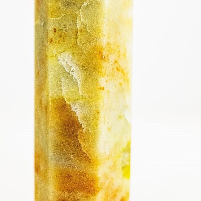 Lemon Yellow Jade Towers Point Generators - Medium (2-4")