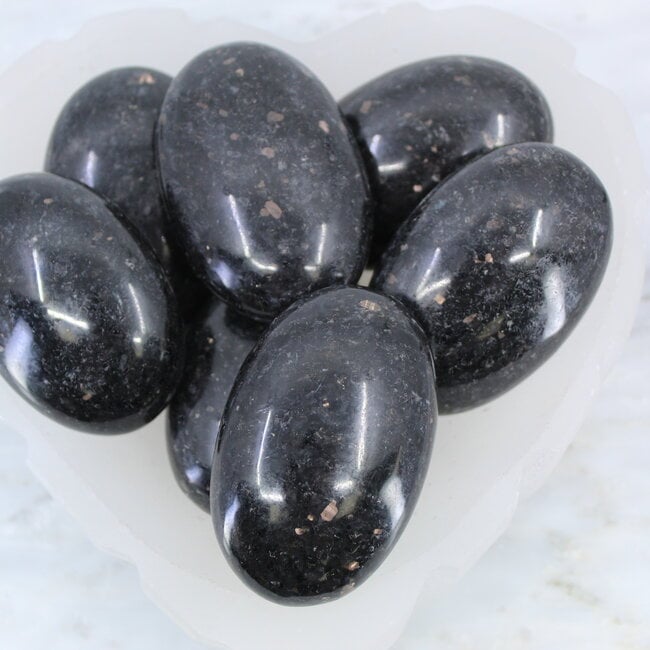 Coppernite Palm Pillow Pocket Stone- Large