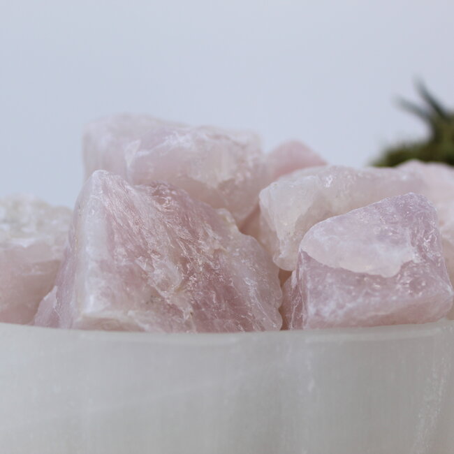 Rose Quartz - Medium Rough Raw Natural