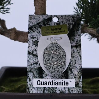 Guardianite Pendant - Wire Wrapped
