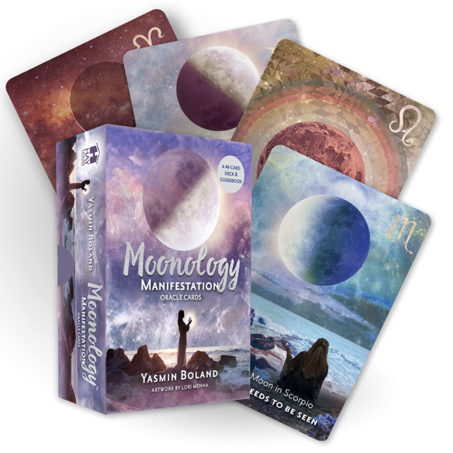 Moonology Manifestation Oracle Cards Deck - Tarot Cards