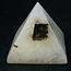 Cryolite w/Siderite Pyramid - 1.6"