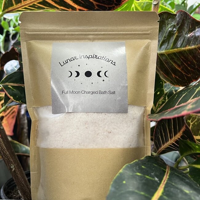 Full Moon Charged Bath Salts -  Himalayan Pink by Lunar Inspirations