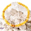 Yellow Gold Jade Bracelets - 4mm Mini Jadeite