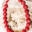 Mountain Red Jade Bracelet - 8mm