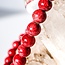 Mountain Red Jade Bracelets - 8mm