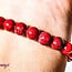 Mountain Red Jade Bracelet - 8mm