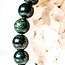 Dark Nephrite Green Jade Bracelet - 8mm