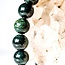 Dark Nephrite Green Jade Bracelets - 8mm