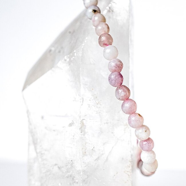 Ruby Jade Bracelets - 4mm Mini