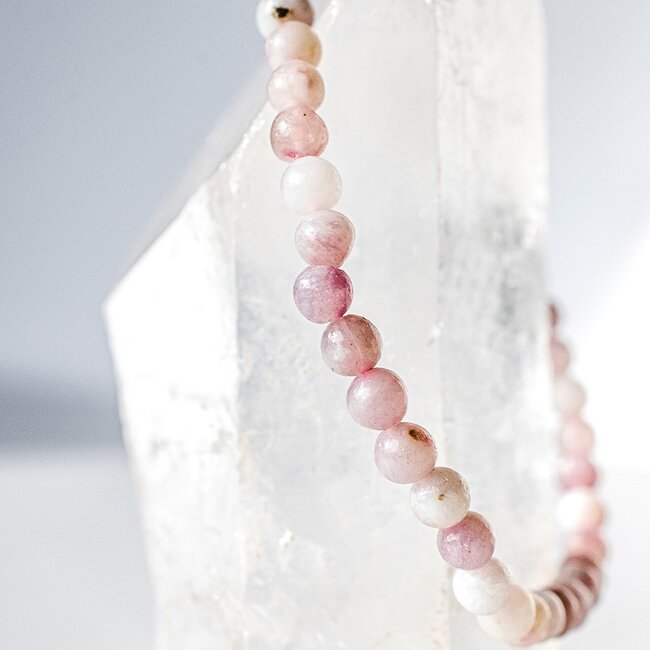 Ruby Jade Bracelets - 4mm Mini