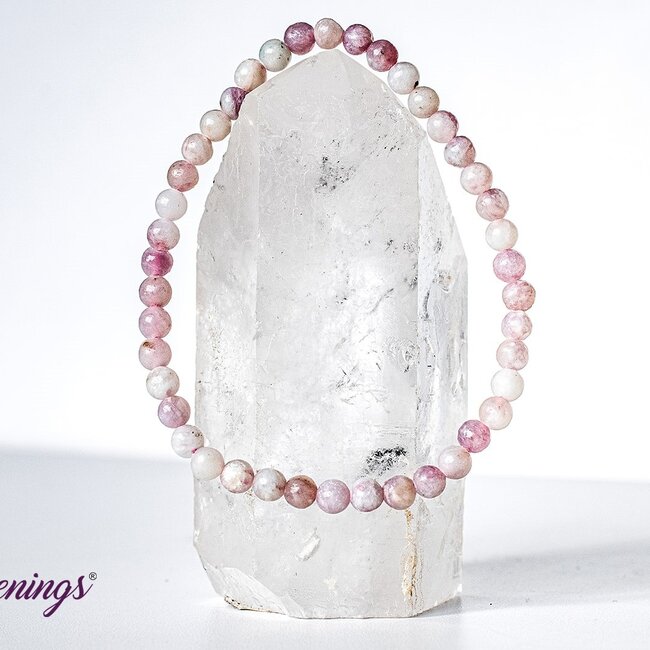 Ruby Jade Bracelets - 4mm Mini