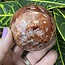 Fire Quartz (Red Hematoid) Sphere Orb - 65mm