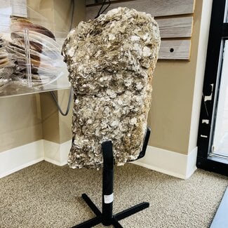 Mica Specimen on Metal Stand- Extra Large 24"
