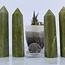 Green Jade Tower/Point/Generator- Medium (3-4")