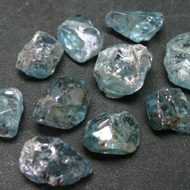 Blue Zircon (AAA Grade)  - Rough Raw Natural