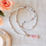 Gentle Ways Mala - Silver & Sage - White Howlite (Magnesite), Moonstone, Rose Quartz & Agate