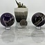 Chevron (Dream) Amethyst Spheres Orb - 40mm