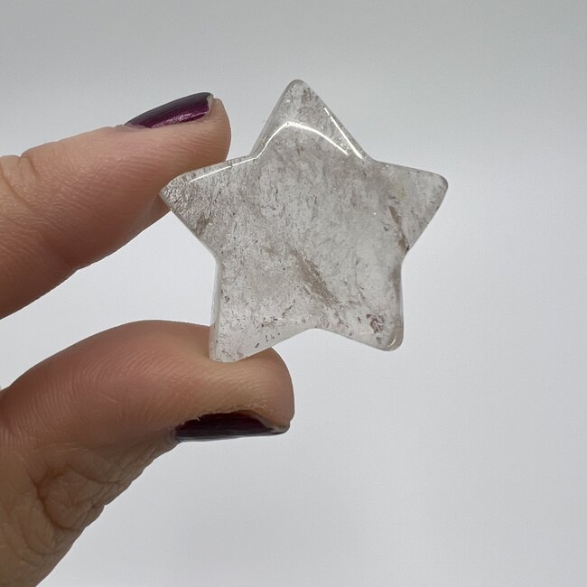 Clear (Crystal) Quartz Stars - Medium