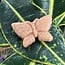 Peach Calcite Butterfly- 2"