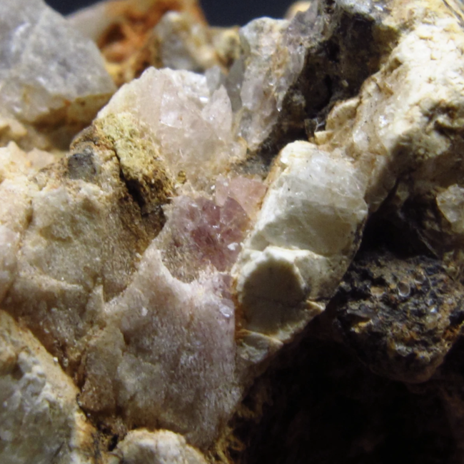 Poudretteite (Milarite) Crystal on Matrix Specimen - 64.7 grams Rough Raw Natural