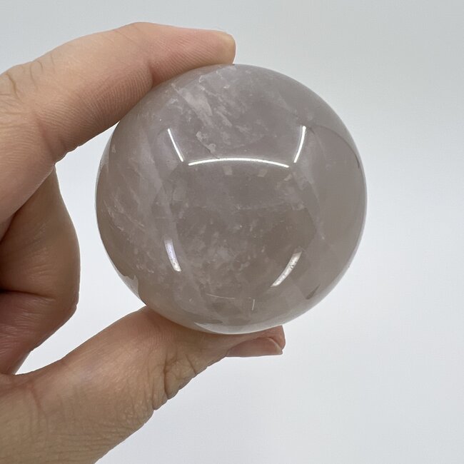 Blue Rose Quartz Sphere Orb - 50mm