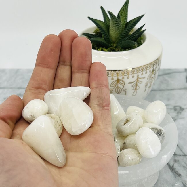 Strontianite - Tumbled