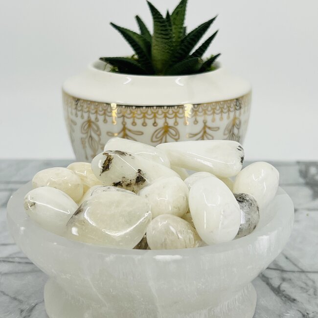 Strontianite - Tumbled