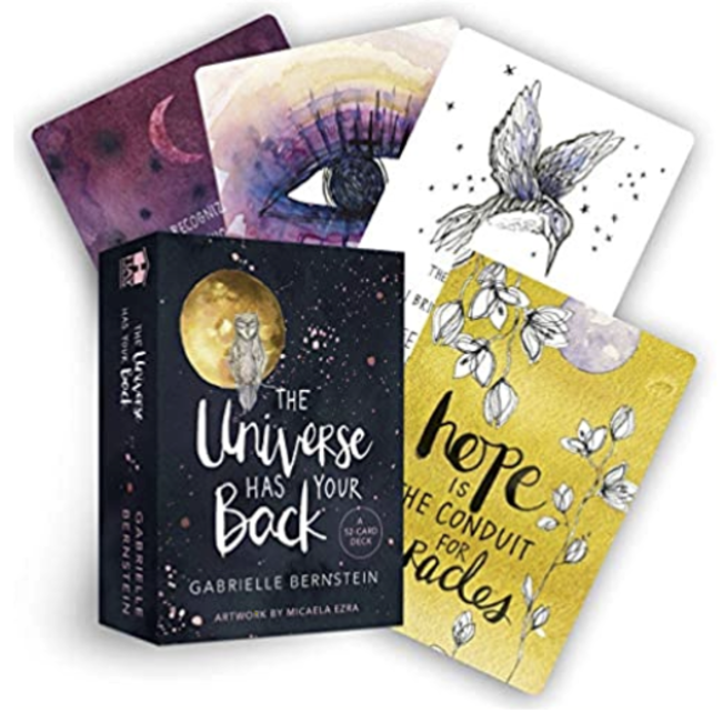 The Universe Has Your Back Oracle Cards Deck - Tarot Affirmation Cards