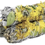 White Sage & Sunflower Floral Bundle Smudge Stick   - 4"
