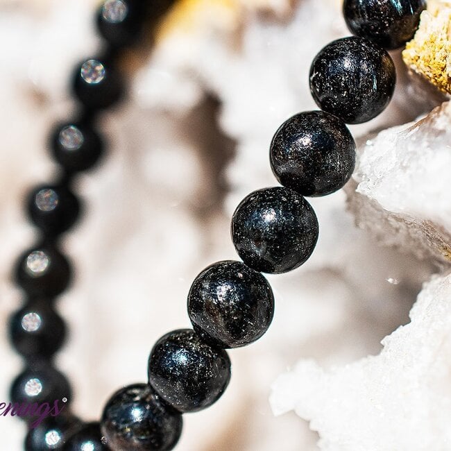 Arfvedsonite (Fireworks Stone) Bracelets - 8mm