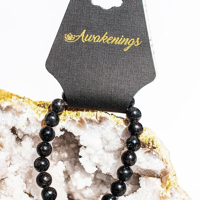 Arfvedsonite (Fireworks Stone) Bracelets - 8mm