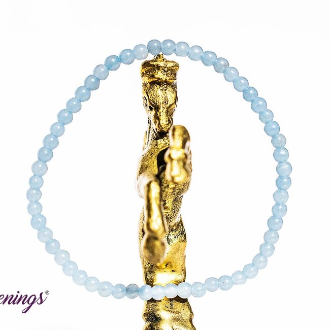 Angelite Bracelets - 4mm Mini